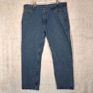Magellan Outdoors Jeans Mens 40x30 Blue Good Straight Leg Denim 1039MAGMS